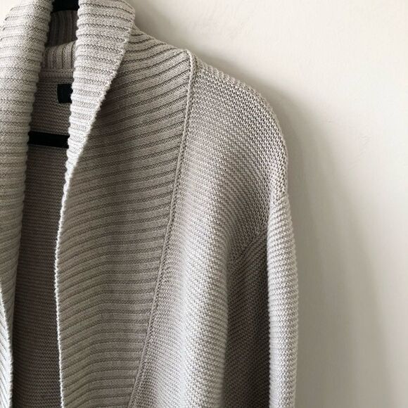 Le31 Simons - Rib-knit Open Cardigan (L/XL) - Picture 6 of 8